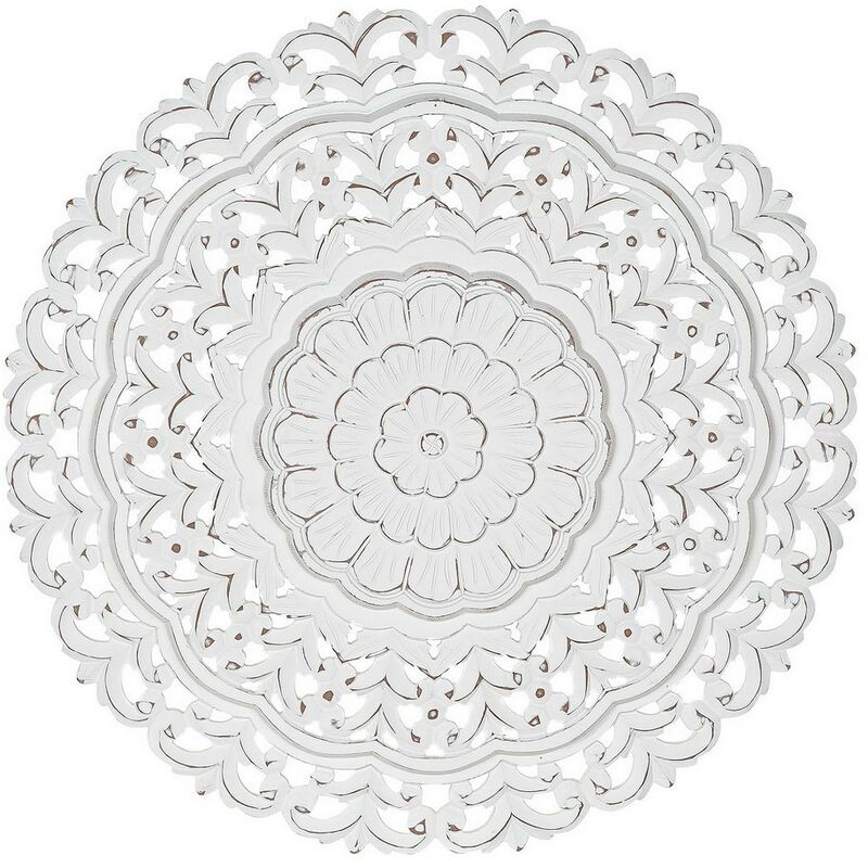 

Figura Decorativa Mandala Madera MDF (90 x 3.5 x 90 cm) - Dkd Home Decor