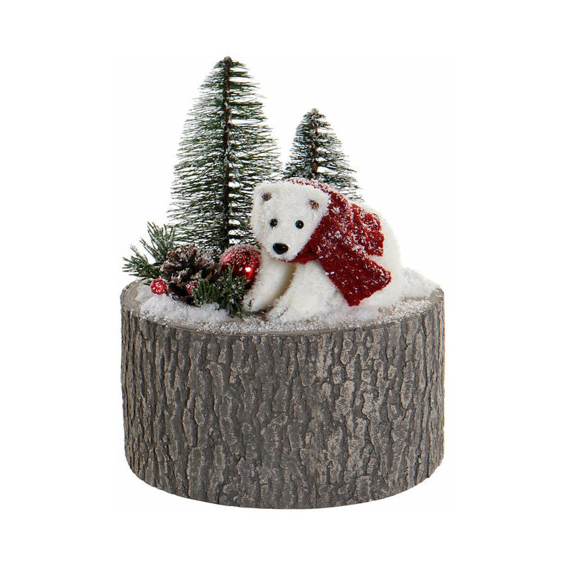 

Figura Decorativa DKD Home Decor Navidad Abeto Oso (20 x 20 x 24 cm)