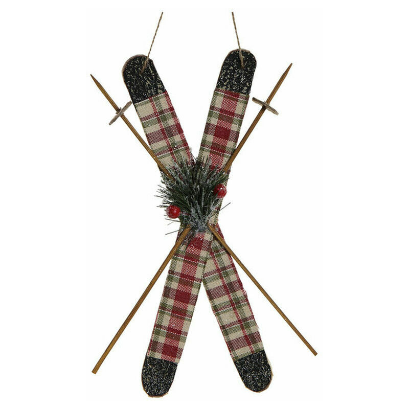 

Figura Decorativa Dkd Home Decor Navidad Poliéster Madera Mdf (20 X 4 X 40 Cm)