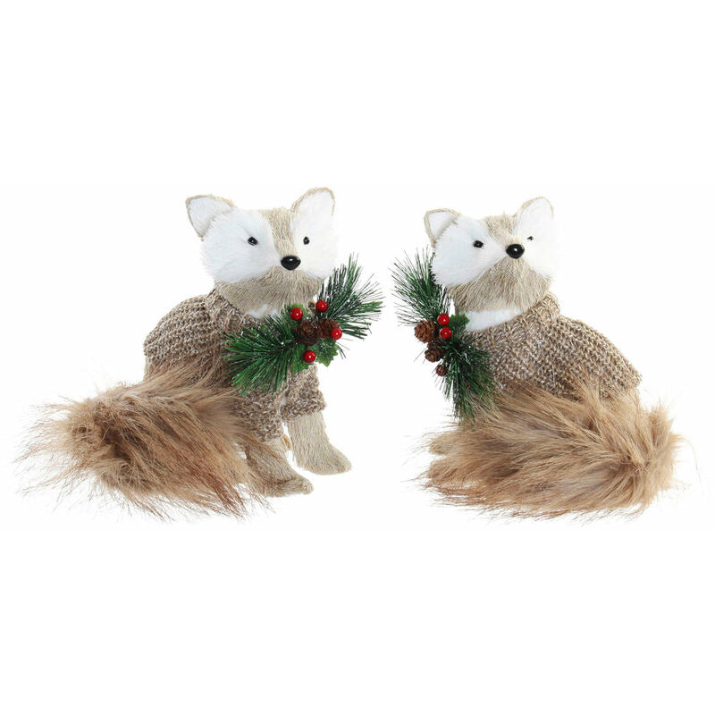 

Figura Decorativa DKD Home Decor Poliéster (2 pcs) (16 x 18 x 21 cm)