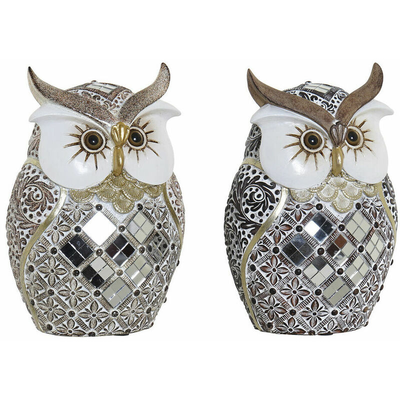 

Figura Decorativa Dkd Home Decor Resina Búho (2 Pcs) (10 X 7 X 15 Cm)