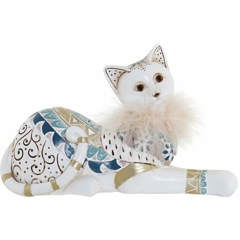 

Figura Decorativa DKD Home Decor Resina Gato (22 x 8.5 x 13.5 cm)