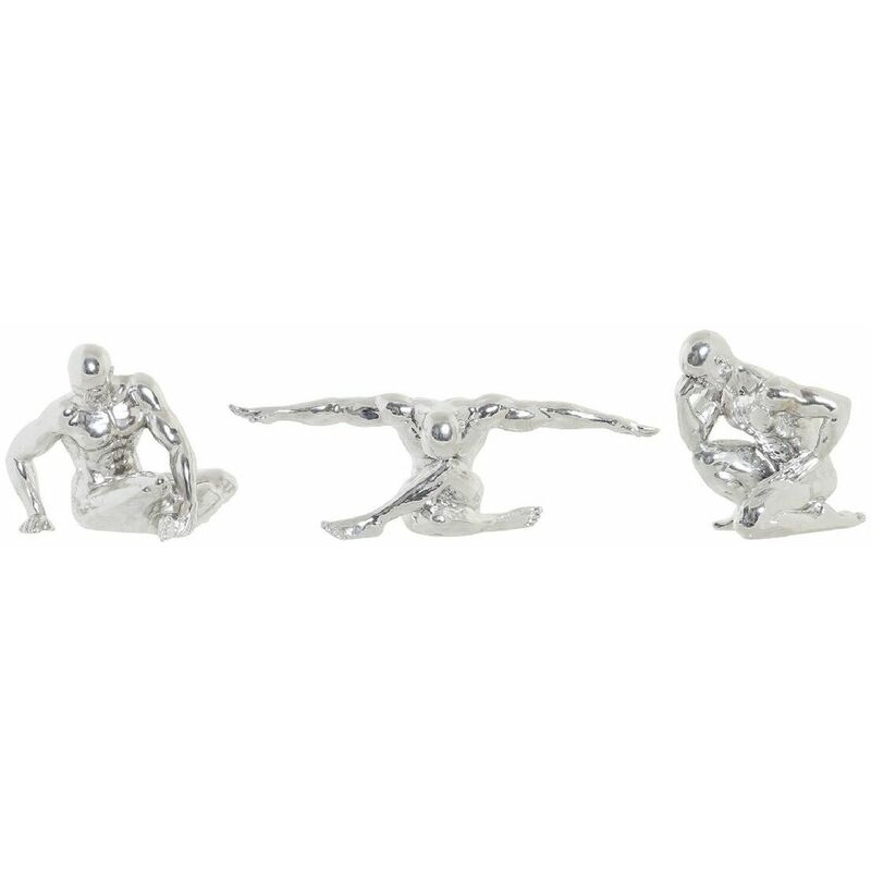 

Figura Decorativa Dkd Home Decor Resina Hombre (3 Pcs)