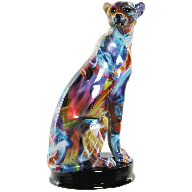 

Figura Decorativa Resina Leopardo (25 x 20 x 42 cm) - Dkd Home Decor