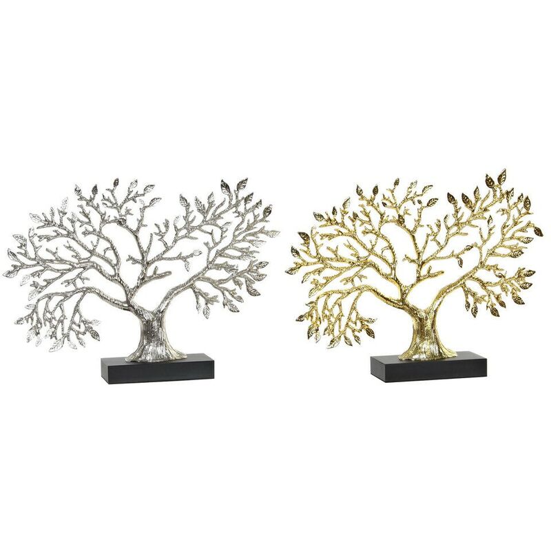 

Figura Decorativa Resina Árbol (2 pcs) (29 x 5.5 x 21 cm) - Dkd Home Decor