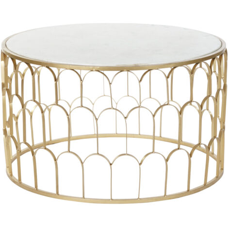 DKD Home Decor Glamour Table Multicolore 87x87x51.5 cm