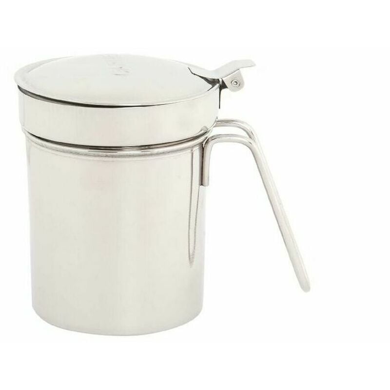 

DKD Home Decor Grasera para Carne o Pescado DKD Home Decor Acero Inoxidable (500 ml) (7 x 7 x 12 cm)