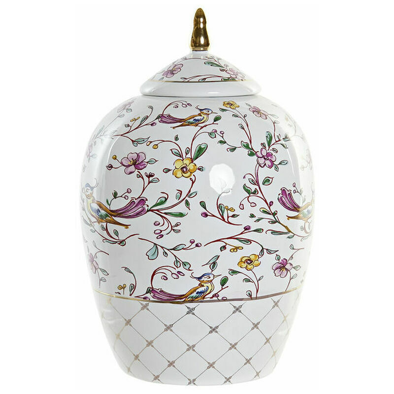 

Jarrón Blanco Dolomita Tradicional (16 x 16 x 25 cm) - Dkd Home Decor