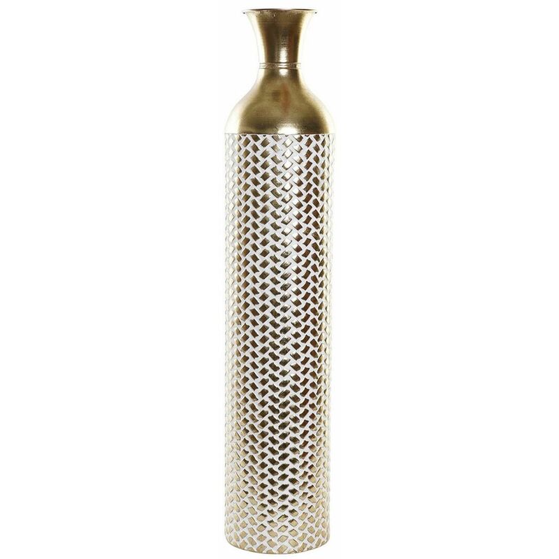 

DKD Home Decor Jarrón DKD Home Decor Blanco Metal (16 x 16 x 79 cm)