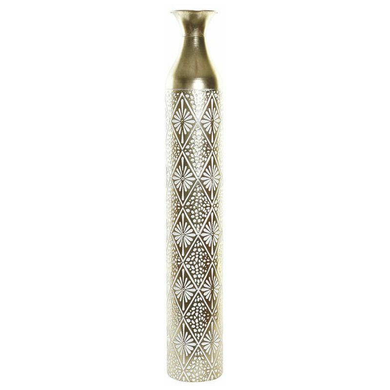 

Jarrón Dkd Home Decor Blanco Metal Indio (14.5 X 14.5 X 92 Cm)