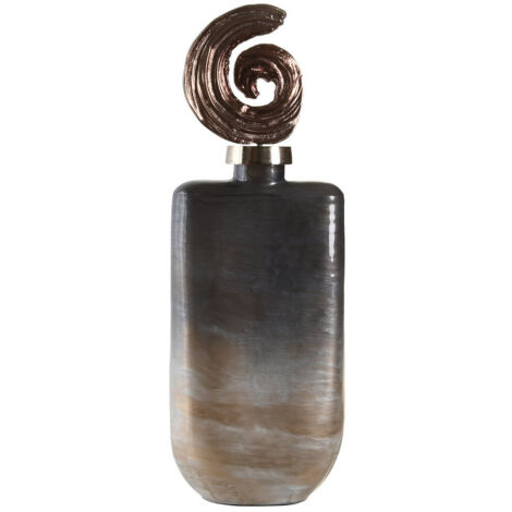 dkd-home-decor Jarrón multicolore 17x9x47 cm Moderne