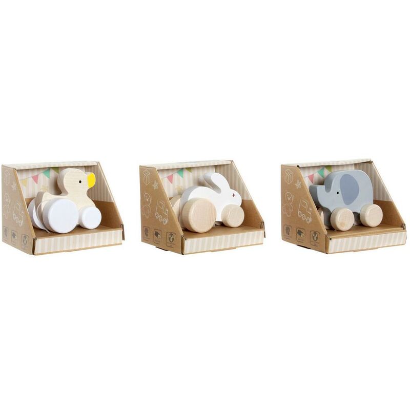 

Juego de Madera Animales (3 pcs) - Dkd Home Decor