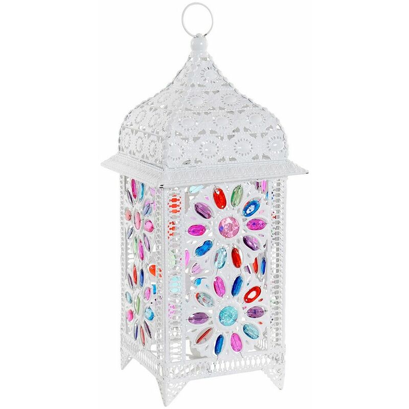 

Lámpara De Mesa Dkd Home Decor Acrílico Metal 40w (24 X 24 X 57 Cm)