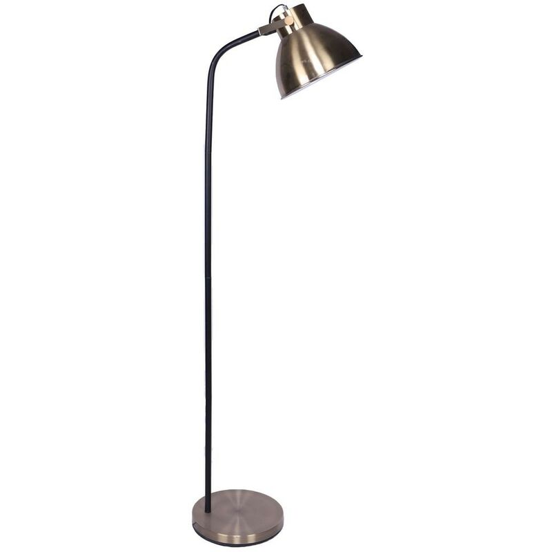 

Lámpara de Pie Cobre Metal 60 W (28 x 40 x 170 cm) - Dkd Home Decor