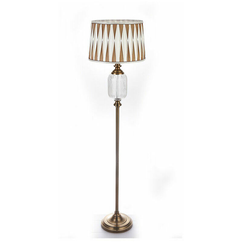 

DKD Home Decor Lámpara de Pie DKD Home Decor Cristal Dorado Metal (40 x 40 x 162 cm)