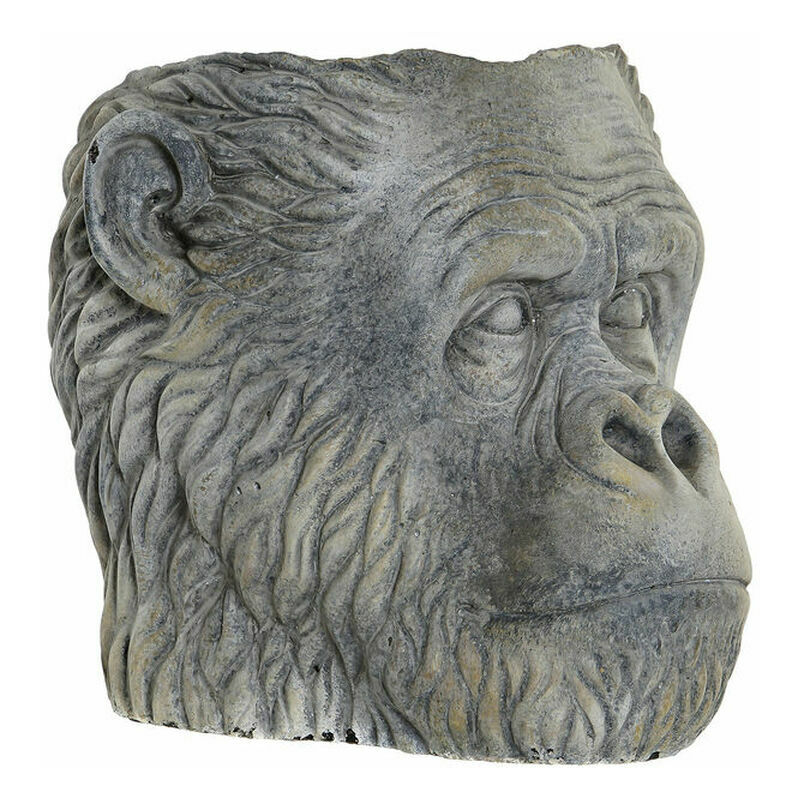 

Macetero Dkd Home Decor Cemento Gris Oscuro Gorila (20 X 18 X 18 Cm)