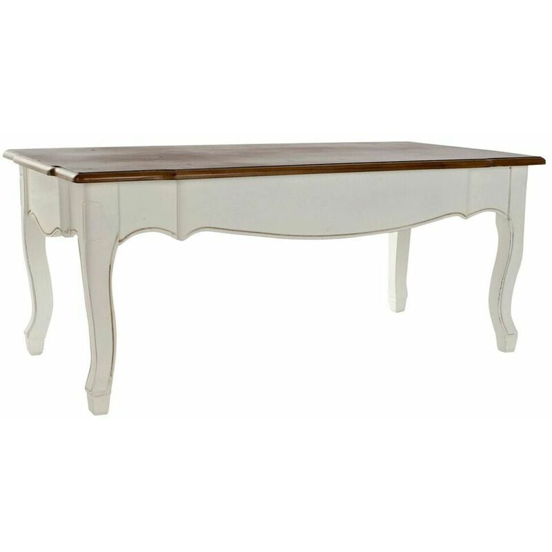 

Mesa auxiliar Blanco Marrón Madera de Paulonia (120 x 60 x 50 cm) - Dkd Home Decor