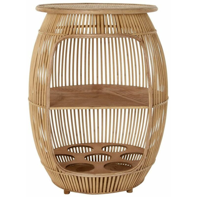 

DKD Home Decor Mesa Auxiliar DKD Home Decor Ratán (61 x 56.5 x 79 cm)