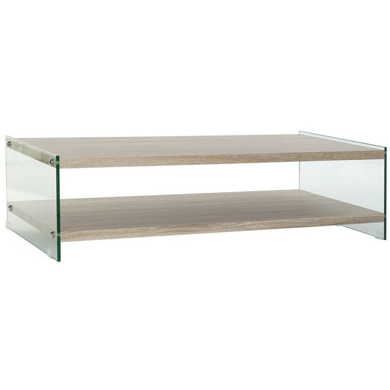 

Mesa de Centro Cristal Madera MDF (130 x 65 x 35.5 cm) - Dkd Home Decor