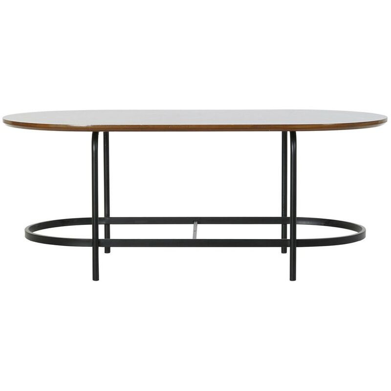 

Mesa de Comedor Madera Cristal Hierro (99.5 x 50 x 40 cm) - Dkd Home Decor