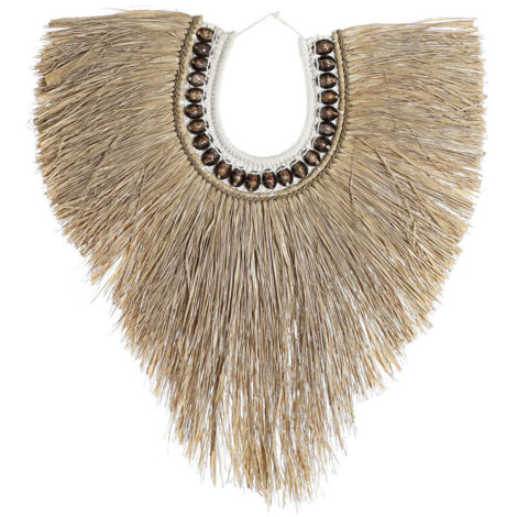 DKD Home Decor Naturel Jute Ethnique Décoration Murale