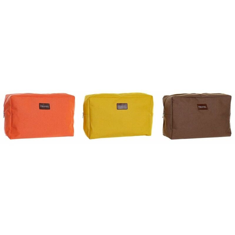 

Neceser Algodón Lienzo (3 pcs) (30 x 10 x 20 cm) - Dkd Home Decor