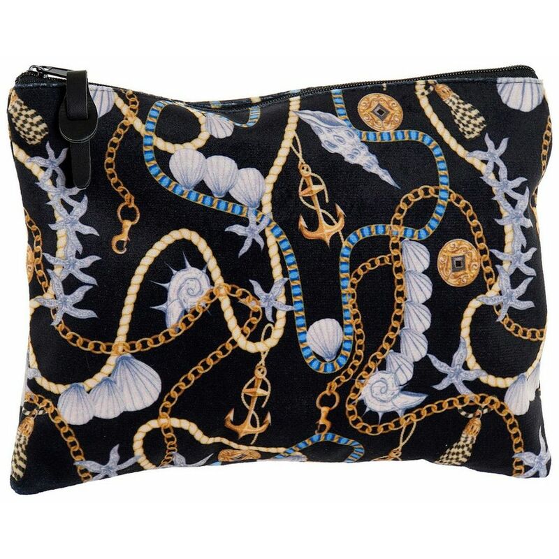 

Neceser Amarillo Negro Poliéster (16 x 1 x 22 cm) - Dkd Home Decor