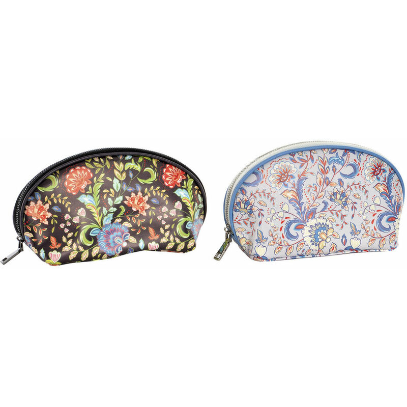 

Neceser Poliuretano Floral Folk (2 pcs) (23 x 8 x 12 cm) - Dkd Home Decor