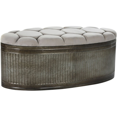 DKD Home Decor Panca Marron foncé 121x44x47,5 cm
