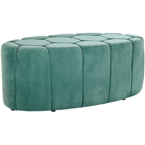 DKD Home Decor Panca Multicolore en Métal et Bois 122 cm