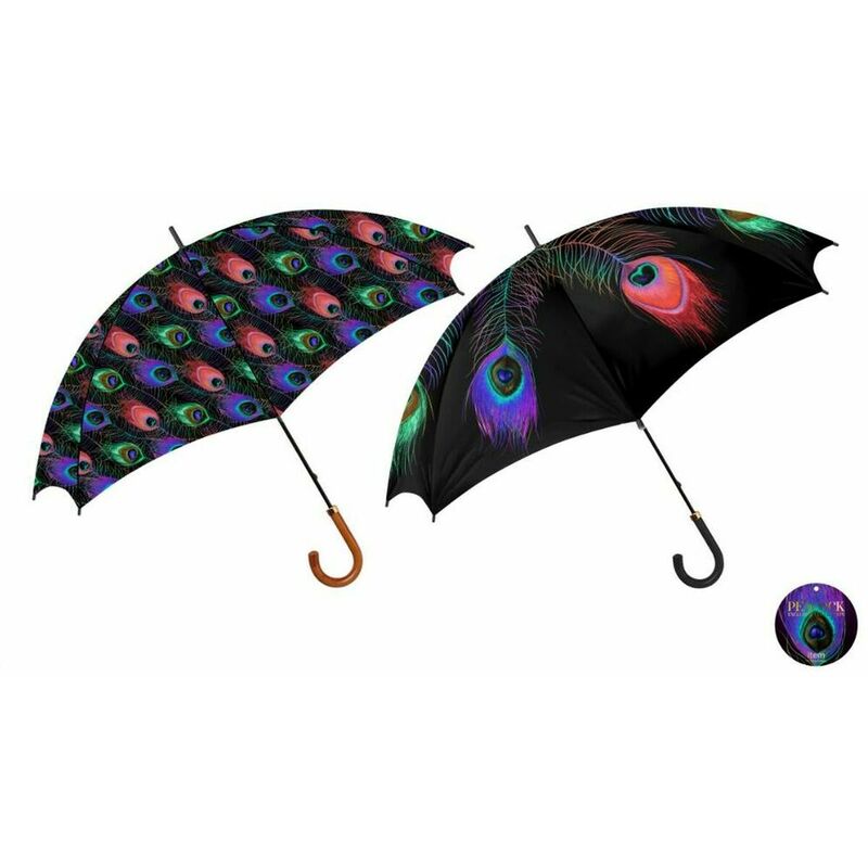 

Paraguas Negro Poliéster Acero Inoxidable (2 pcs) - Dkd Home Decor