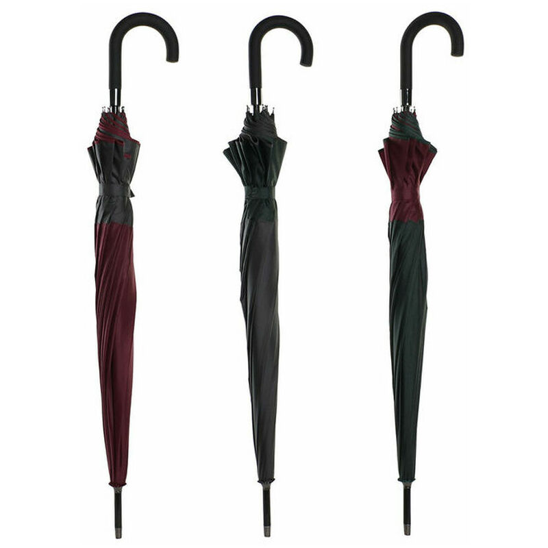 

Paraguas Rojo Pongee Plástico Verde (3 pcs) - Dkd Home Decor