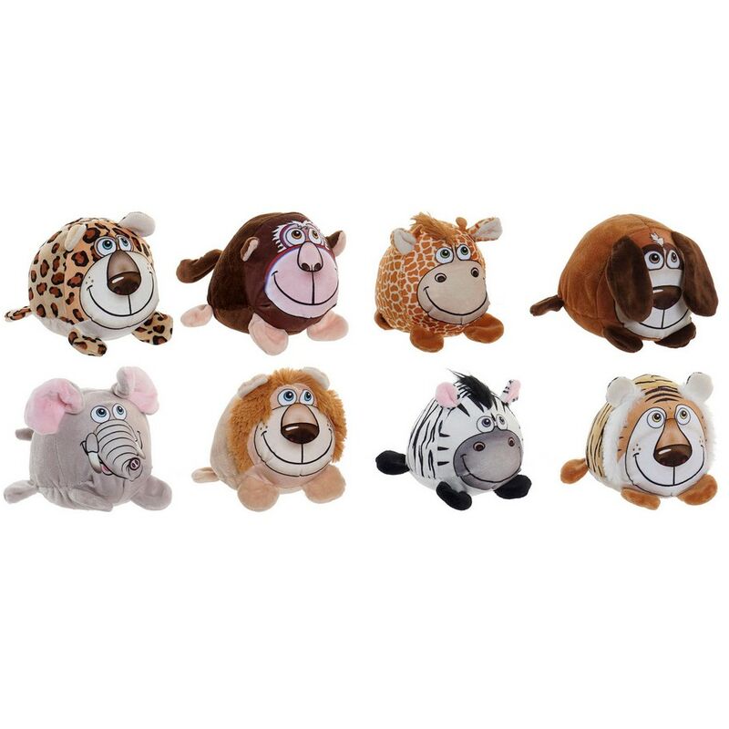 

Peluche Poliéster Animal (8 pcs) (10 x 13 x 10 cm) - Dkd Home Decor