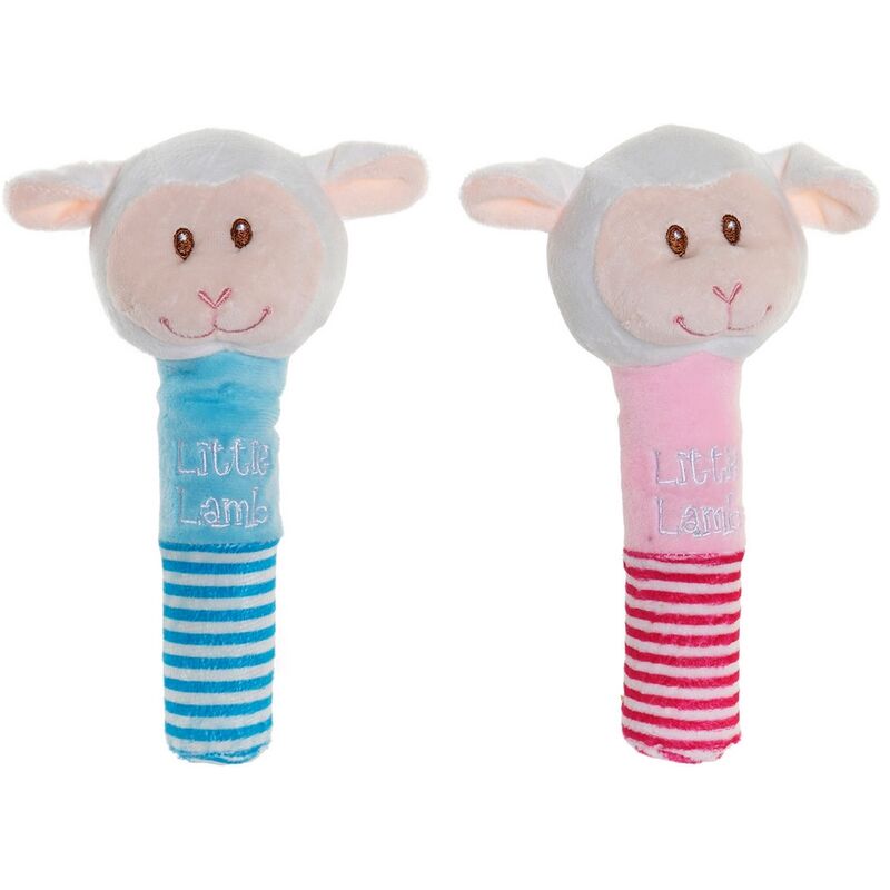 

Peluche Sonajero Azul Rosa Poliéster (2 pcs) (12 x 7 x 20 cm) (2 pcs) - Dkd Home Decor