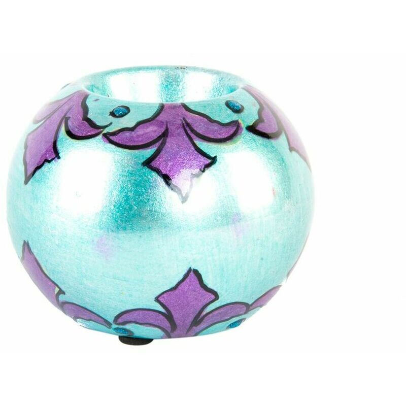 

Portavelas Dkd Home Decor Cerámica Azulejo (9 X 7 X 7 Cm)