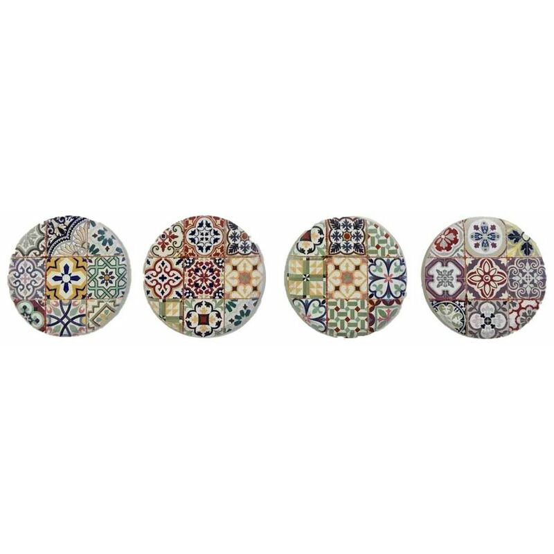 

Posavasos Dkd Home Decor Verde Corcho Dolomita (4 Piezas)