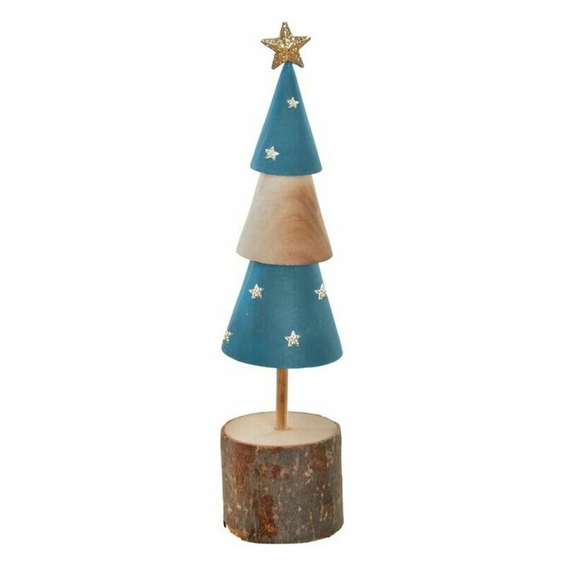 

Árbol De Navidad Dkd Home Decor Madera De Paulonia (5 X 5.5 X 15 Cm)