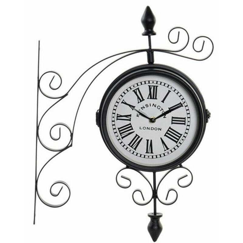 

Reloj de Pared Negro Metal (33 x 9 x 47 cm) - Dkd Home Decor