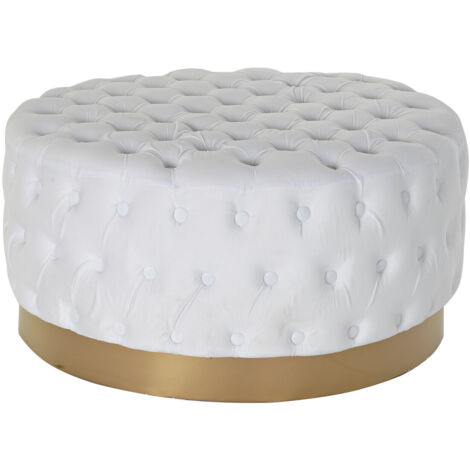 DKD Home Decor Repose pied blanc 78x78x40 cm