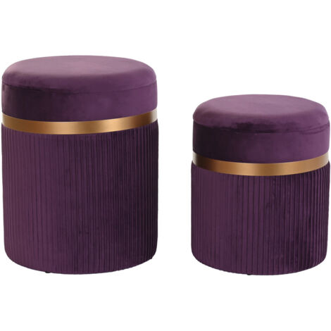 DKD Home Decor Repose pied Bordeaux 39x39x49 cm