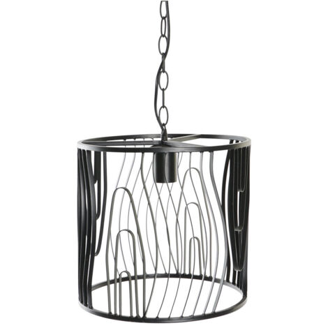 DKD Home Decor S3031495 Suspension Luminaire Noir