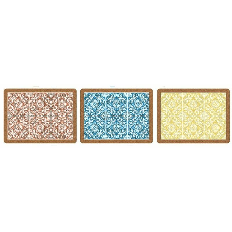 

DKD Home Decor Salvamantel DKD Home Decor Individual Azulejo Corcho (3 pcs) (40 x 30 x 0.5 cm)