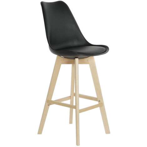 DKD Home Decor Sgabello Noir 57.5x50.5x109 cm