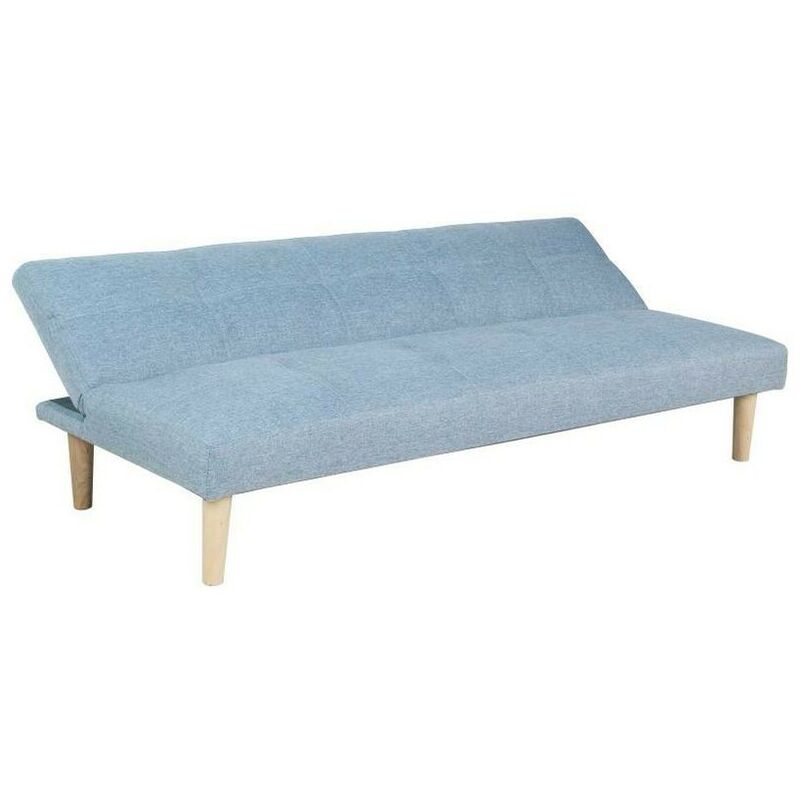 

DKD Home Decor Sofá Cama DKD Home Decor Turquesa Poliéster Madera de caucho (180 x 68 x 66 cm)