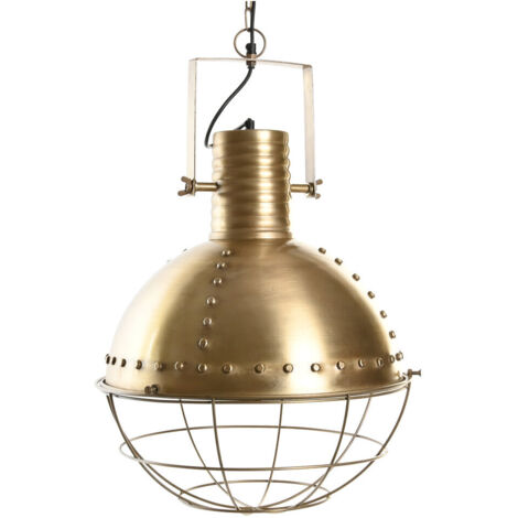 DKD Home Decor Suspension Doré 50 W Design Loft