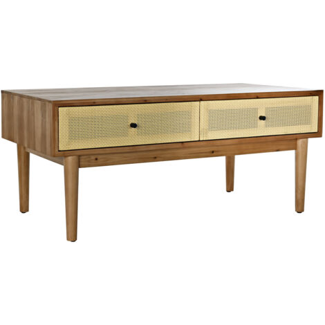 DKD Home Decor Table Basse Naturel 106x55x46 cm