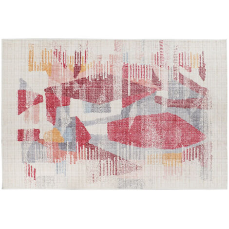 DKD Home Decor Tapis Abstrait Multicolore 160x230 cm