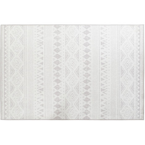 DKD Home Decor Tapis Gris Ikat 160x230 cm