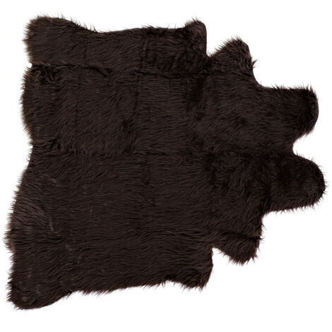 DKD Home Decor Tapis Marron 160 x 150 cm