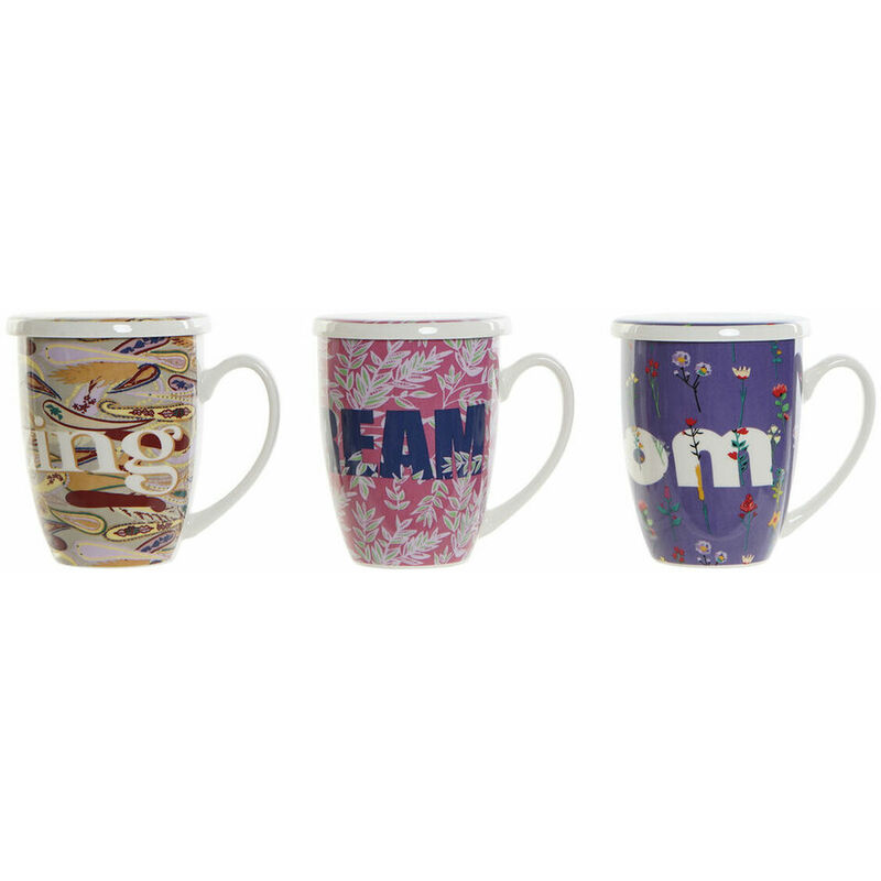 

LTD - Taza Con Filtro Para Infusiones Dkd Home Decor Acero Inoxidable Porcelana (380